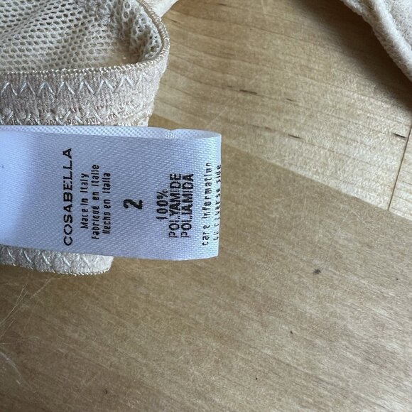 Cosabella Soire Molded Bra Sand Beige Underwire Semi Sheer Size 34B‎ NEW - Picture 8 of 9